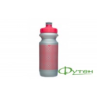 Фляга Green Cycle Dot 0.6 л silver/pink