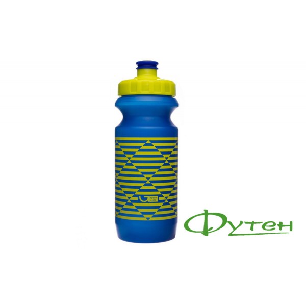 Фляга Green Cycle STRIPES blue/yellow 0,6 л