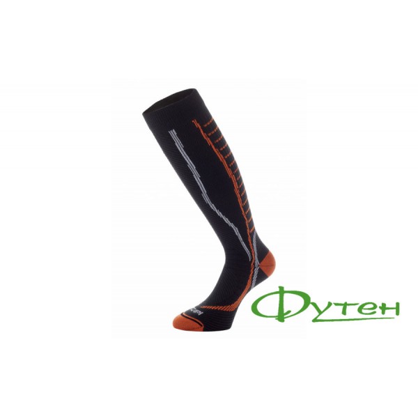 Термошкарпетки лижні Accapi SKI ERGORACING black/orange