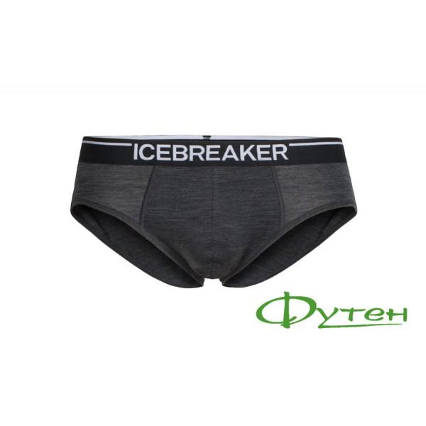 Термошорти чоловічі Icebreaker ANATOMICA BRIEFS MEN jet heather/black