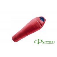 Спальник Deuter ORBIT -5 (-23-5+0) cranberry-steel ліва блискавка