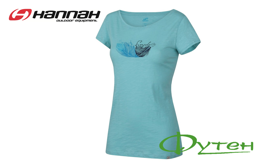 Жіноча футболка Hannah SALDIVA aqua splash