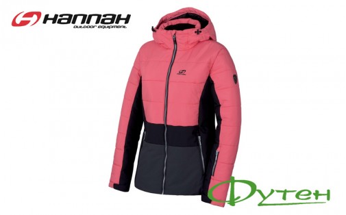 Куртка лыжная Hannah MARILYN bright calypso coral/iron gate
