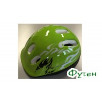 Детский велошлем HTP Design Casco green