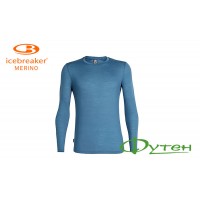 Футболка мужская Icebreaker SPHERE LS CREWE MEN thunder