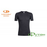 Футболка Icebreaker SPHERE SS CREWE MEN black heather