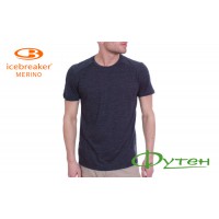 Футболка Icebreaker SPHERE SS CREWE MEN black heather