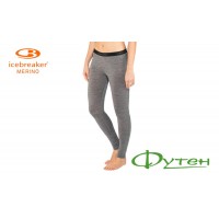 Термоштаны женские Icebreaker OASIS LEGGINGS gritstone heather