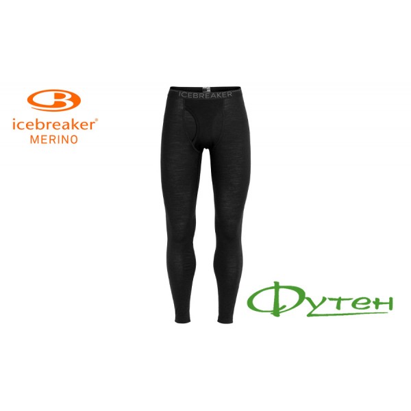 Термоштаны мужские Icebreaker TECH LEGGINGS MEN With Fly black