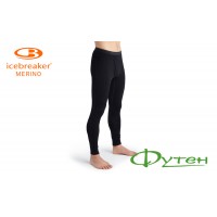 Термоштаны мужские Icebreaker TECH LEGGINGS MEN With Fly black