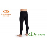 Термоштаны мужские Icebreaker TECH LEGGINGS MEN With Fly black