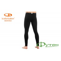 Термобелье мужское термоштаны Icebreaker APEX LEGGINGS MEN black