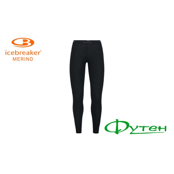 Термобелье женское леггинсы Icebreaker EVERYDAY LEGGINGS WMN black