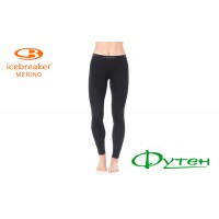 Термобелье женское штаны леггинсы Icebreaker OASIS LEGGINGS WMN black