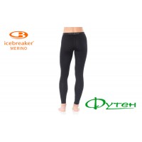 Термобелье женское штаны леггинсы Icebreaker OASIS LEGGINGS WMN black