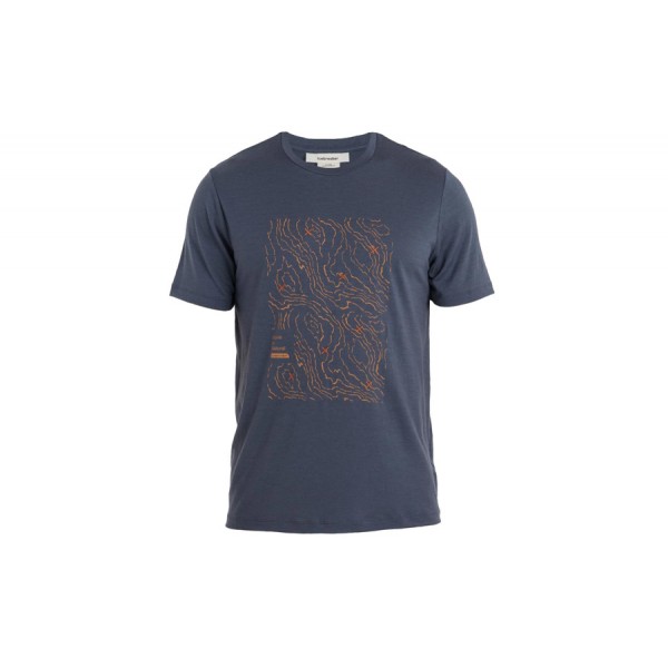 Футболка Icebreaker TECH LITE II SS TEE ALPINE MEN graphit