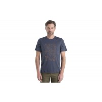 Футболка Icebreaker TECH LITE II SS TEE ALPINE MEN graphit