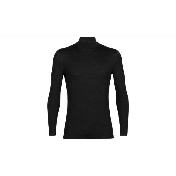 Термоблуза мужская Icebreaker TECH LS TURTLENECK MEN black