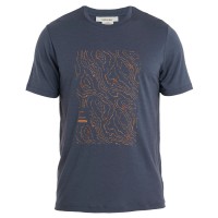 Футболка Icebreaker TECH LITE II SS TEE ALPINE MEN graphit