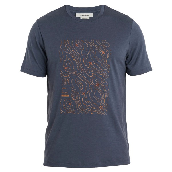Футболка Icebreaker TECH LITE II SS TEE ALPINE MEN graphit