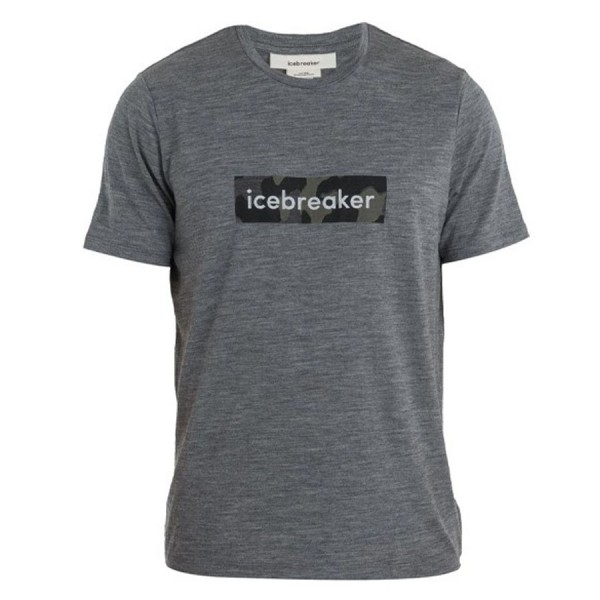 Футболка Icebreaker TECH LITE II SS TEE NATURA MEN gritstone hthr Футболка Icebreaker TECH LITE II SS TEE NATURA MEN gritstone hthr