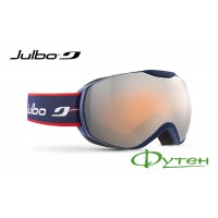 Маска лыжная Julbo ISON dark blue/white/red/orange cat 3