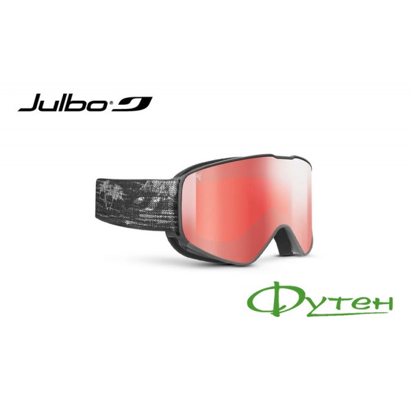 Лижна маска Julbo ALPHA black-grey / red cat 3