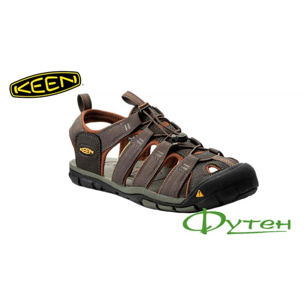 Сандалі Keen CLEARWATER CNX M raven/tortoise shell