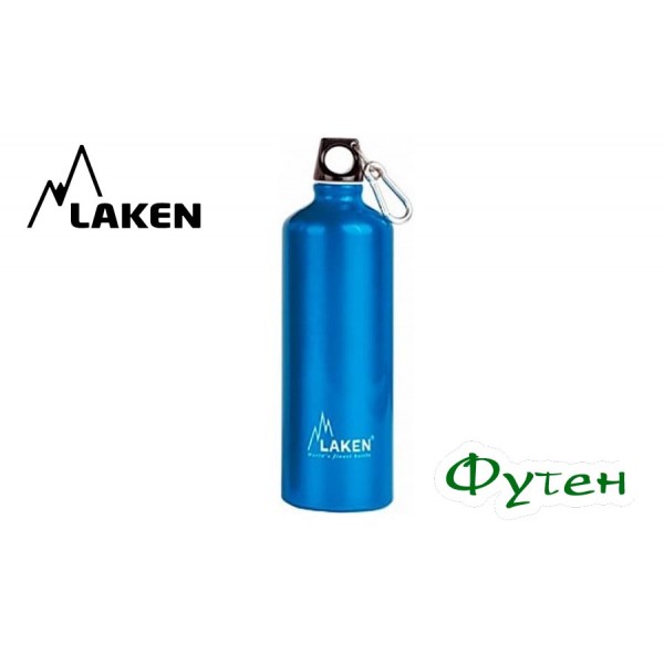 Фляга алюминиевая Laken FUTURA 0,75 л blue