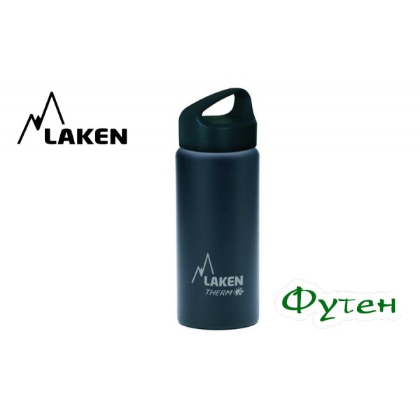 Термофляга Laken ST. STEEL THERMO BOTTLE 18/8 0,5 л black