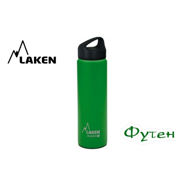 Термофляга Laken ST. STEEL THERMO BOTTLE 18/8 0,75 л green