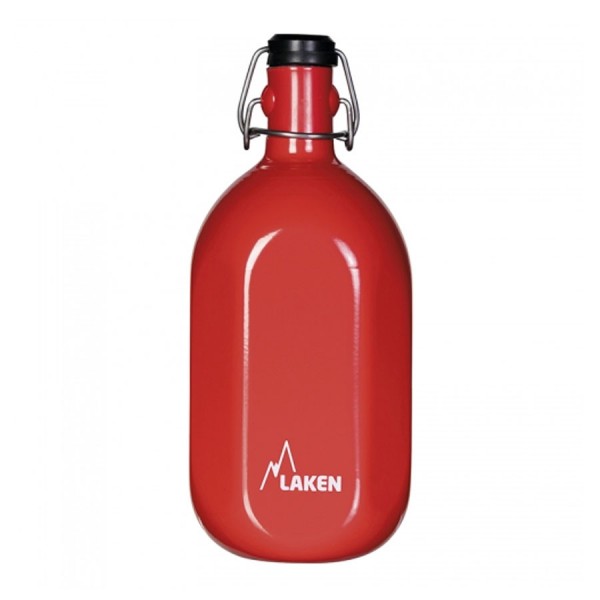 Фляга алюминиевая Laken OCTOGONAL 1L red