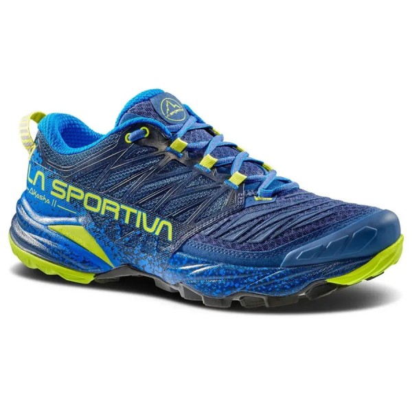 Кроссовки La Sportiva AKASHA II storm blue/lime punch