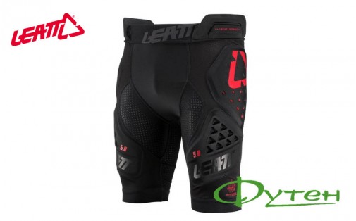 Защитные шорты LEATT Impact Shorts 3DF 5.0 Black