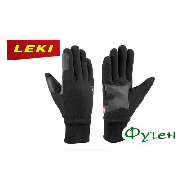 Перчатки женские Leki WINDSTOPPER FLEECE LD black