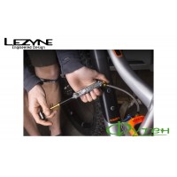 Насос для вилок Lezyne DIGITAL SHOCK DRIVE black/gold