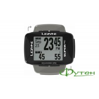 Велокомпьютер Lezyne SUPER PRO GPS HR LOADED с кардиодатчиком