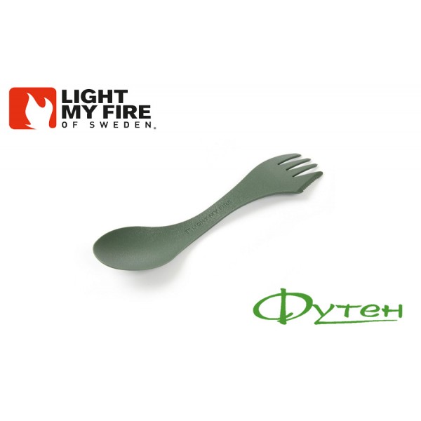 Ложка Light my fire SPORK ORIGINAL BIO bulk shady green