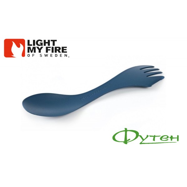 Ложка Light my fire SPORK LARGE SERVING BIO bulk hazy blue