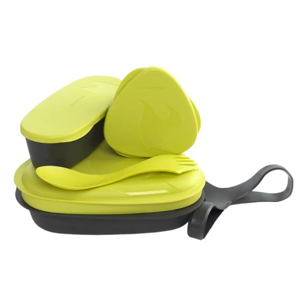 Набор посуды контейнеров Light my fire LUNCHKIT pin-pack lime