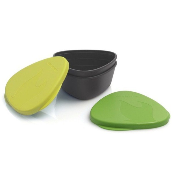 Набор посуды контейнеров Light my fire SNAPBOX 2-pack lime/green