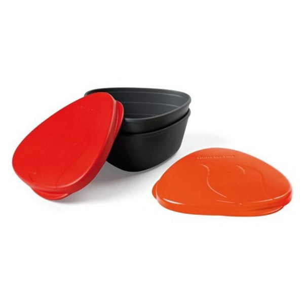 Набор посуды контейнеров Light my fire SNAPBOX 2-pack red/orange