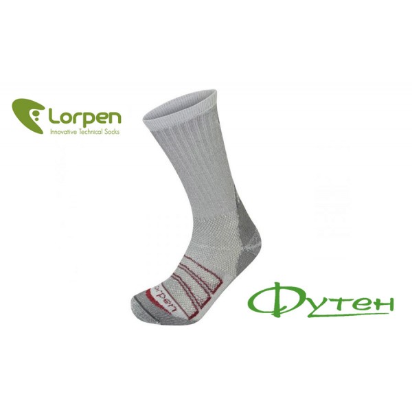 Термоноски Lorpen COOLMAX  LIGHT HIKER TCCFN grey