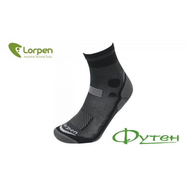 Термо носки Lorpen T3 LIGHT HIKER SHORTY black