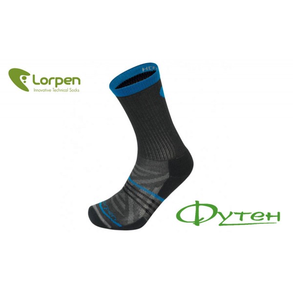 Термо носки Lorpen HIKING COOLMAX anthracite/blue