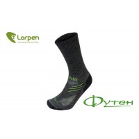 Треккинговые носки Lorpen T2LCM LIGHT HIKER charcoal/green