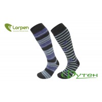 Шкарпетки дитячі Lorpen S2WLN SKI-SNOWBOARD MERINO 2-pack purple