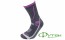 Термошкарпетки жіночі Lorpen T3MWH MIDWEIGHT HIKER black/purple