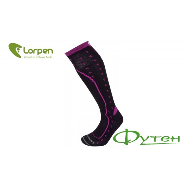 Термоноски женские лыжные Lorpen S2SWL SKI LIGHT black