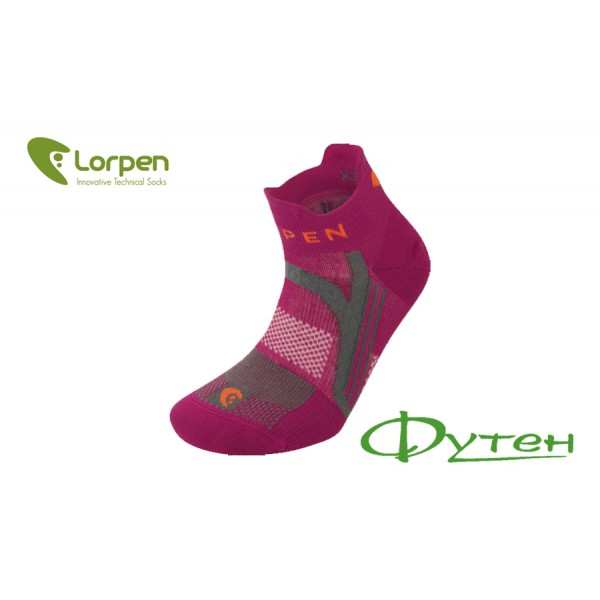 Термошкарпетки жіночі Lorpen WOMENS RUNNING PRECISION FIT ECO 6210230 2336 berry